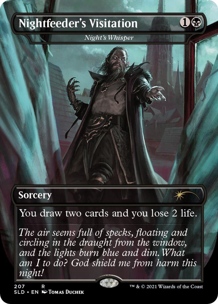 Nightfeeder's Visitation - Night's Whisper - Secret Lair Drop Series - R - 207