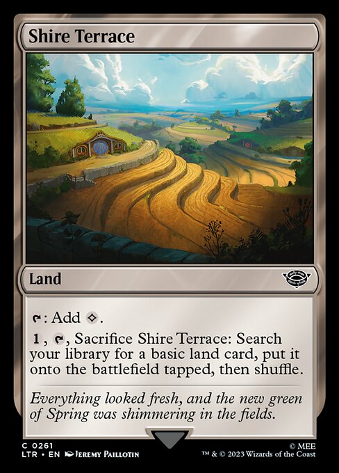 Shire Terrace - Universes Beyond: The Lord of the Rings: Tales of Middle-earth - C - 261