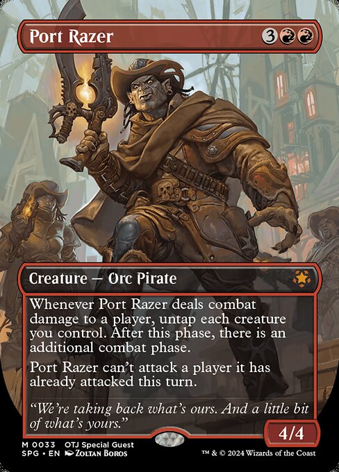 Port Razer (Borderless) - Special Guests - M - 33