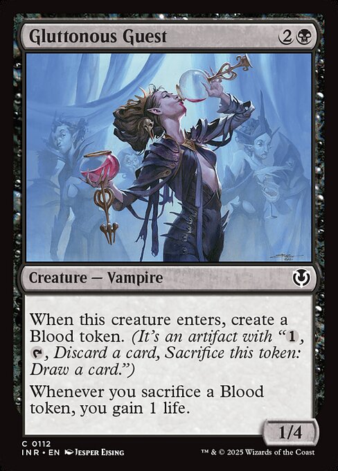 Gluttonous Guest - Innistrad Remastered - C - 112