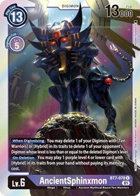 AncientSphinxmon - Next Adventure - Rare - BT7-078 R