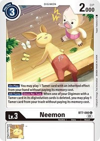 Neemon - Next Adventure - Common - BT7-080 C
