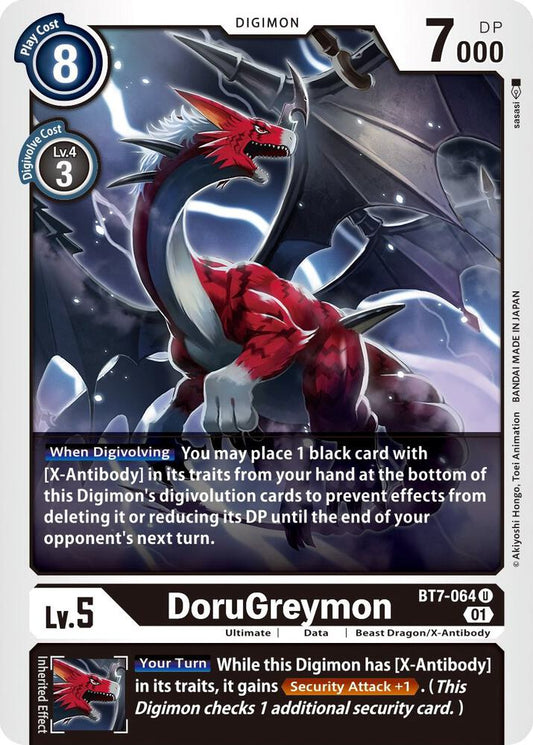 DoruGreymon - Next Adventure - Uncommon - BT7-064 U