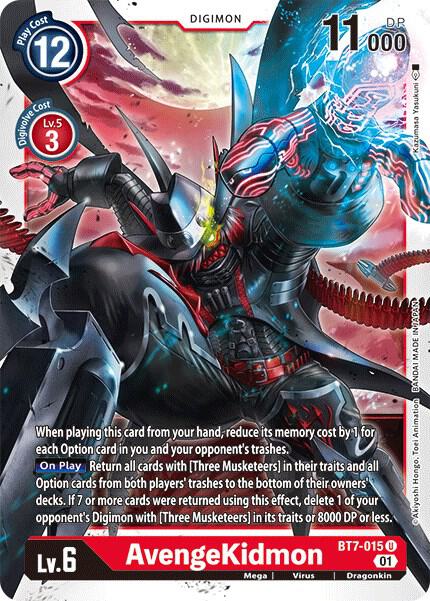AvengeKidmon - Next Adventure - Uncommon - BT7-015 U