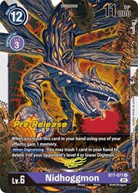 Nidhoggmon - Next Adventure Pre-Release Cards - Uncommon - BT7-077 U