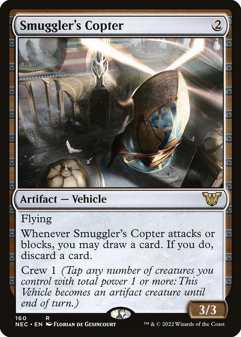 Smuggler's Copter - Commander: Kamigawa: Neon Dynasty - R - 160