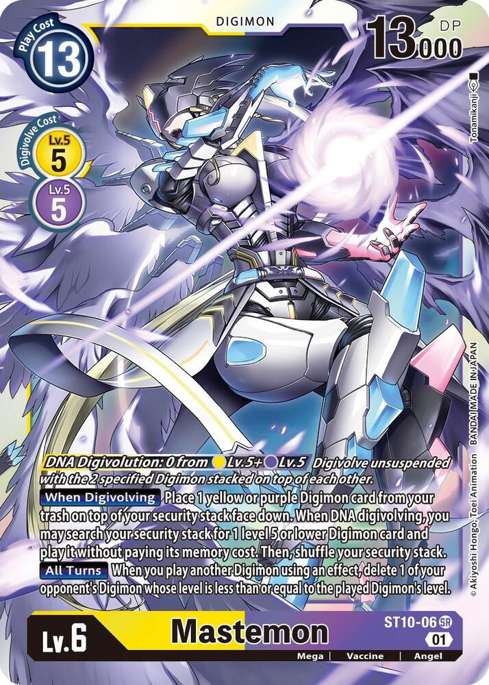 Mastemon - Starter Deck 10: Parallel World Tactician - Super Rare - ST10-06 SR
