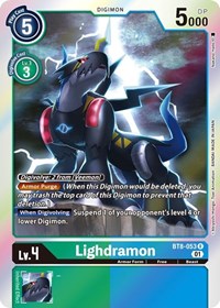 Lighdramon - New Awakening - Rare - BT8-053 R