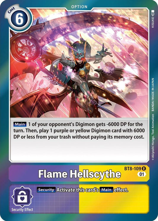 Flame Hellscythe - New Awakening - Rare - BT8-109 R