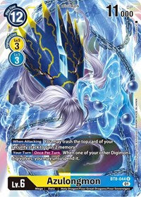 Azulongmon - New Awakening - Rare - BT8-044 R
