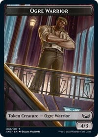 Ogre Warrior // Citizen Double-Sided Token - Streets of New Capenna - T - 6 // 12