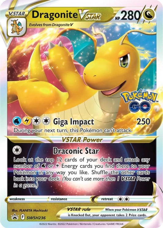 Dragonite VSTAR - SWSH236 - SWSH: Sword & Shield Promo Cards - Promo - SWSH236