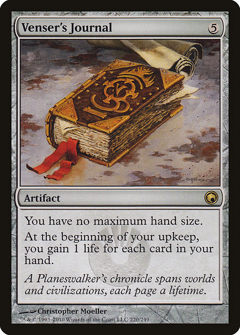 Venser's Journal - Scars of Mirrodin - R - 220