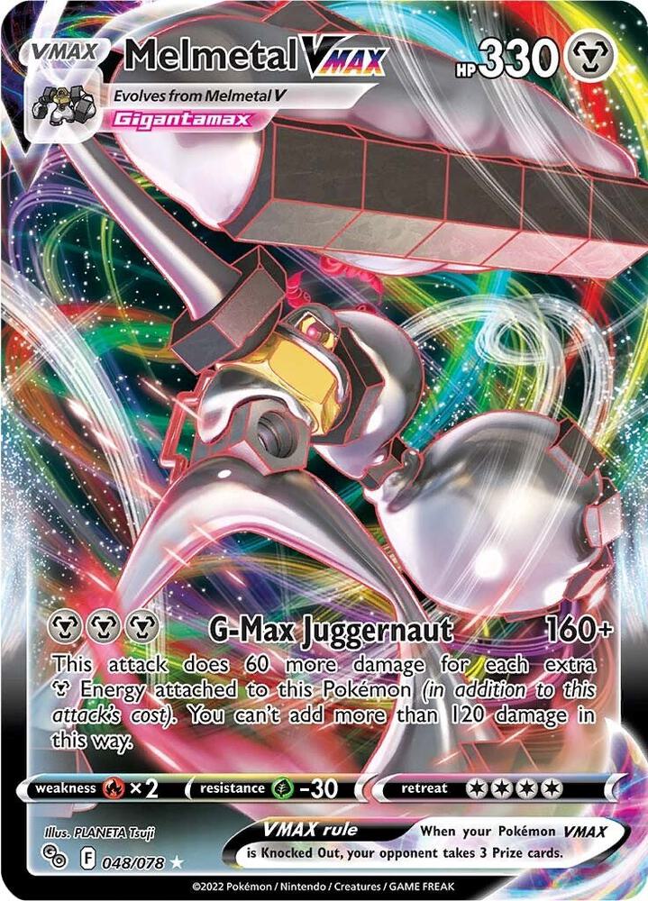 Melmetal VMAX - Pokemon GO - Ultra Rare - 048/078
