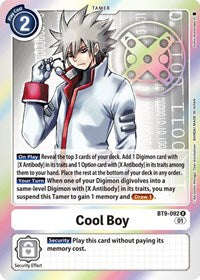 Cool Boy - X Record - Rare - BT9-092 R