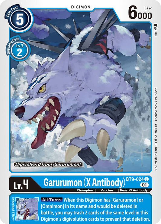 Garurumon (X Antibody) - X Record - Common - BT9-024 C