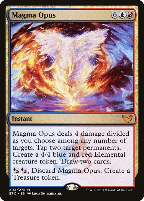 Magma Opus - Strixhaven: School of Mages - M - 203
