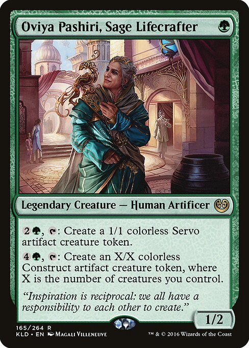 Oviya Pashiri, Sage Lifecrafter - Kaladesh - R - 165