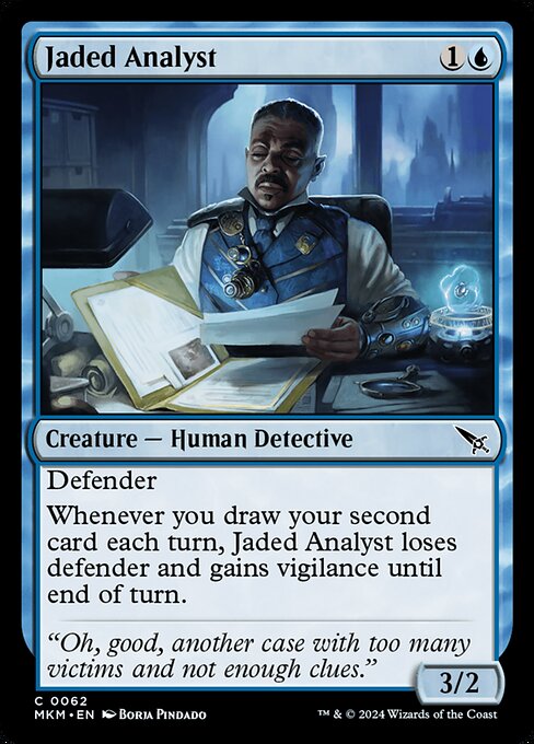 Jaded Analyst - Murders at Karlov Manor - C - 62