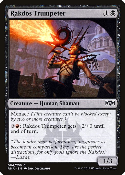 Rakdos Trumpeter - Ravnica Allegiance - C - 84