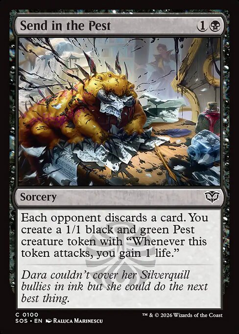 Send in the Pest - Secrets of Strixhaven - C - 100