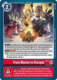 From Master to Disciple - Starter Deck 12: Jesmon - Common - ST12-15 C