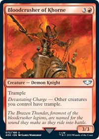 Bloodcrusher of Khorne - Universes Beyond: Warhammer 40,000 - U - 72