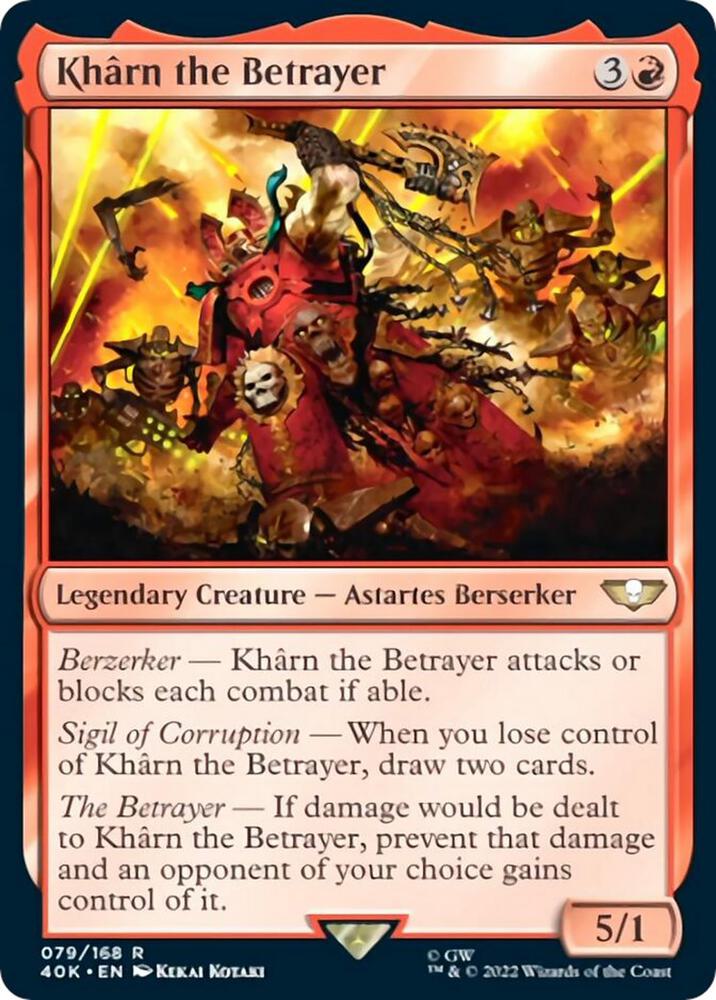 Kharn the Betrayer - Universes Beyond: Warhammer 40,000 - R - 79