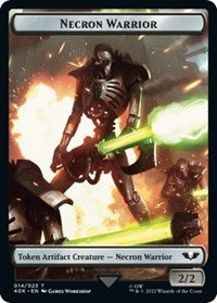 Necron Warrior // Insect Double-Sided Token - Universes Beyond: Warhammer 40,000 - T - 14 // 22