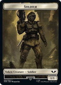 Soldier (002) // Space Marine Devastator Double-Sided Token - Universes Beyond: Warhammer 40,000 - T - 2 // 5