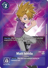 Matt Ishida (Alternate Art) - Starter Deck 13: Ragnaloardmon - Rare - ST6-14 R