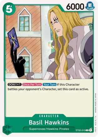 Basil Hawkins - Starter Deck 2: Worst Generation - C - ST02-010