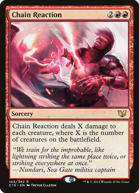 Chain Reaction - Commander 2015 - R - 144