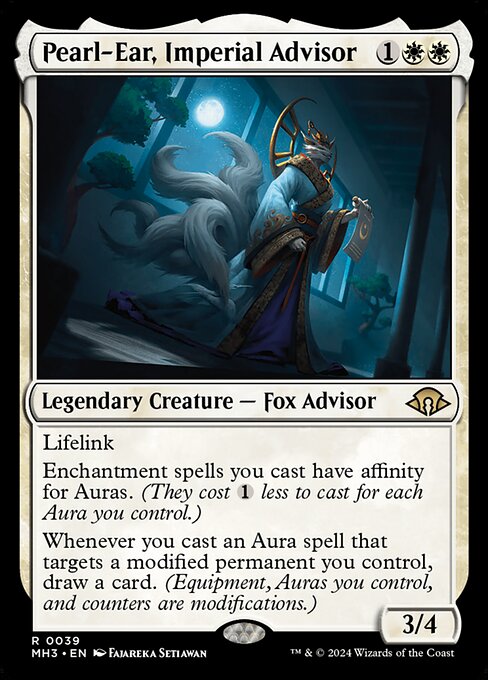 Pearl-Ear, Imperial Advisor - Modern Horizons 3 - R - 39