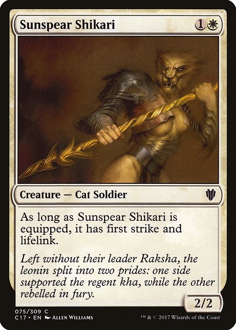 Sunspear Shikari - Commander 2017 - C - 75