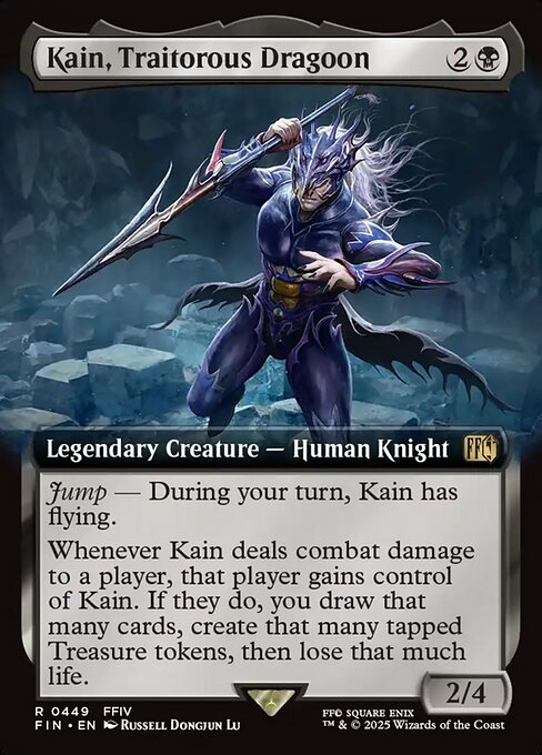 Kain, Traitorous Dragoon (Extended Art) - FINAL FANTASY - R - 449
