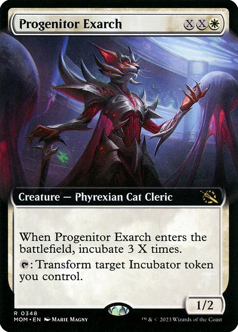 Progenitor Exarch (Extended Art) - March of the Machine - R - 348