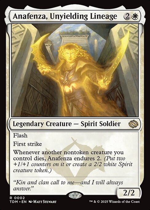Anafenza, Unyielding Lineage - Tarkir: Dragonstorm - R - 2