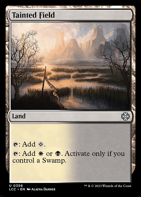 Tainted Field - Commander: The Lost Caverns of Ixalan - U - 356