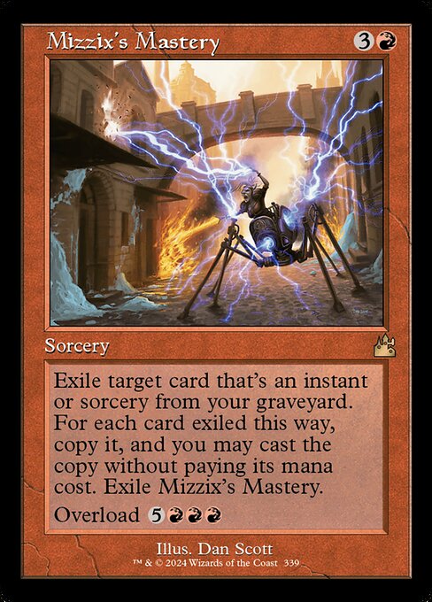 Mizzix's Mastery (Retro Frame) - Ravnica Remastered - R - 339