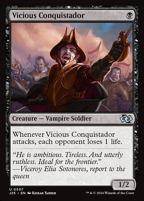 Vicious Conquistador - Foundations Jumpstart - U - 507