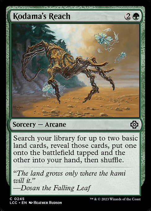 Kodama's Reach - Commander: The Lost Caverns of Ixalan - C - 245