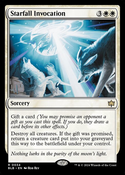 Starfall Invocation - Bloomburrow - R - 34
