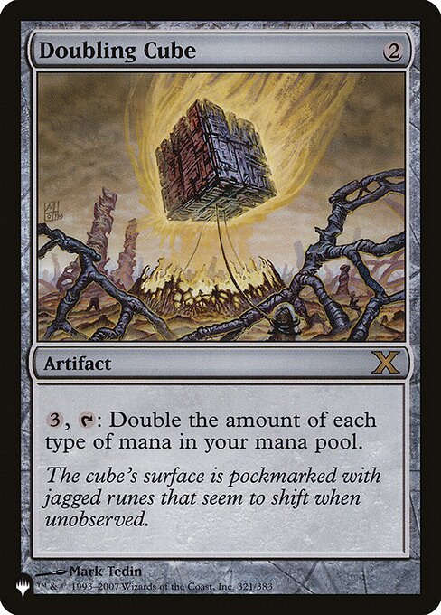Doubling Cube - The List Reprints - R - 321/383