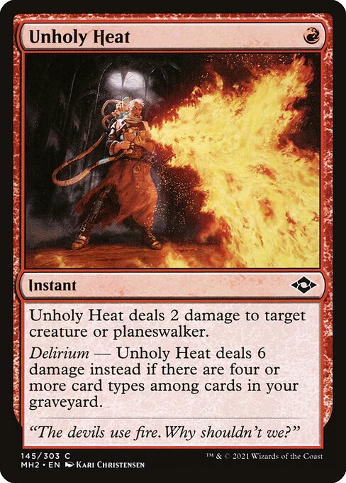 Unholy Heat - Modern Horizons 2 - C - 145