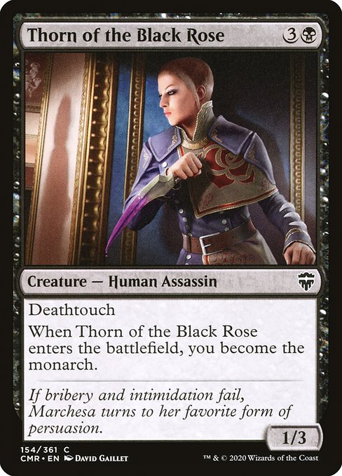 Thorn of the Black Rose - Commander Legends - C - 154