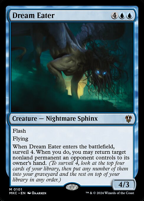 Dream Eater - Commander: Murders at Karlov Manor - M - 101