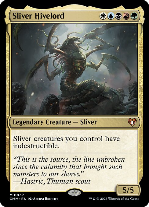 Sliver Hivelord - Commander Masters - M - 937