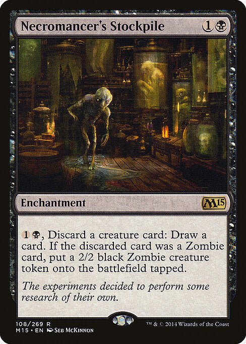 Necromancer's Stockpile - Magic 2015 (M15) - R - 108