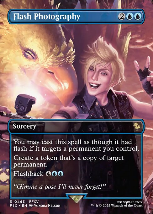 Flash Photography (Borderless) - Commander: FINAL FANTASY - R - 463